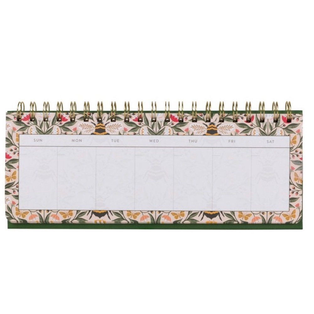 Fringe Desktop Bee Theme Easel Weekly Undated Planner - Picture 4 of 15